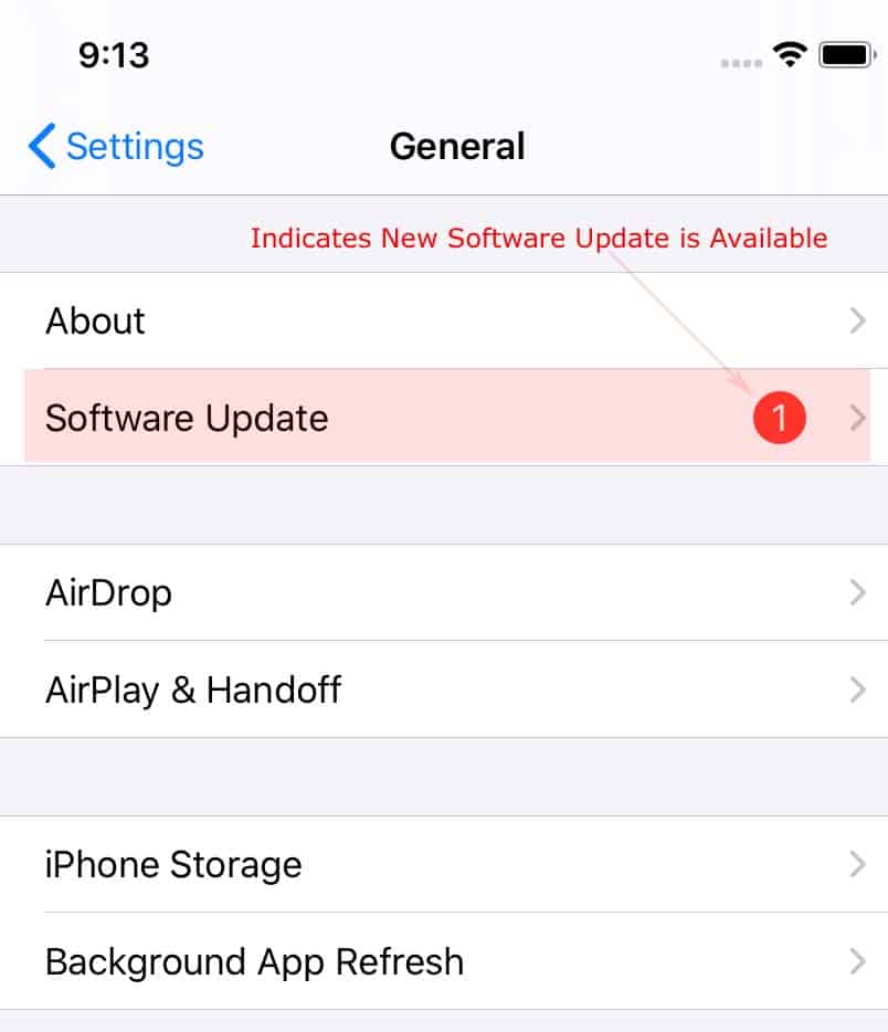 check-install-software-update-iphone-to-fix-lagging-and-freezing-problems