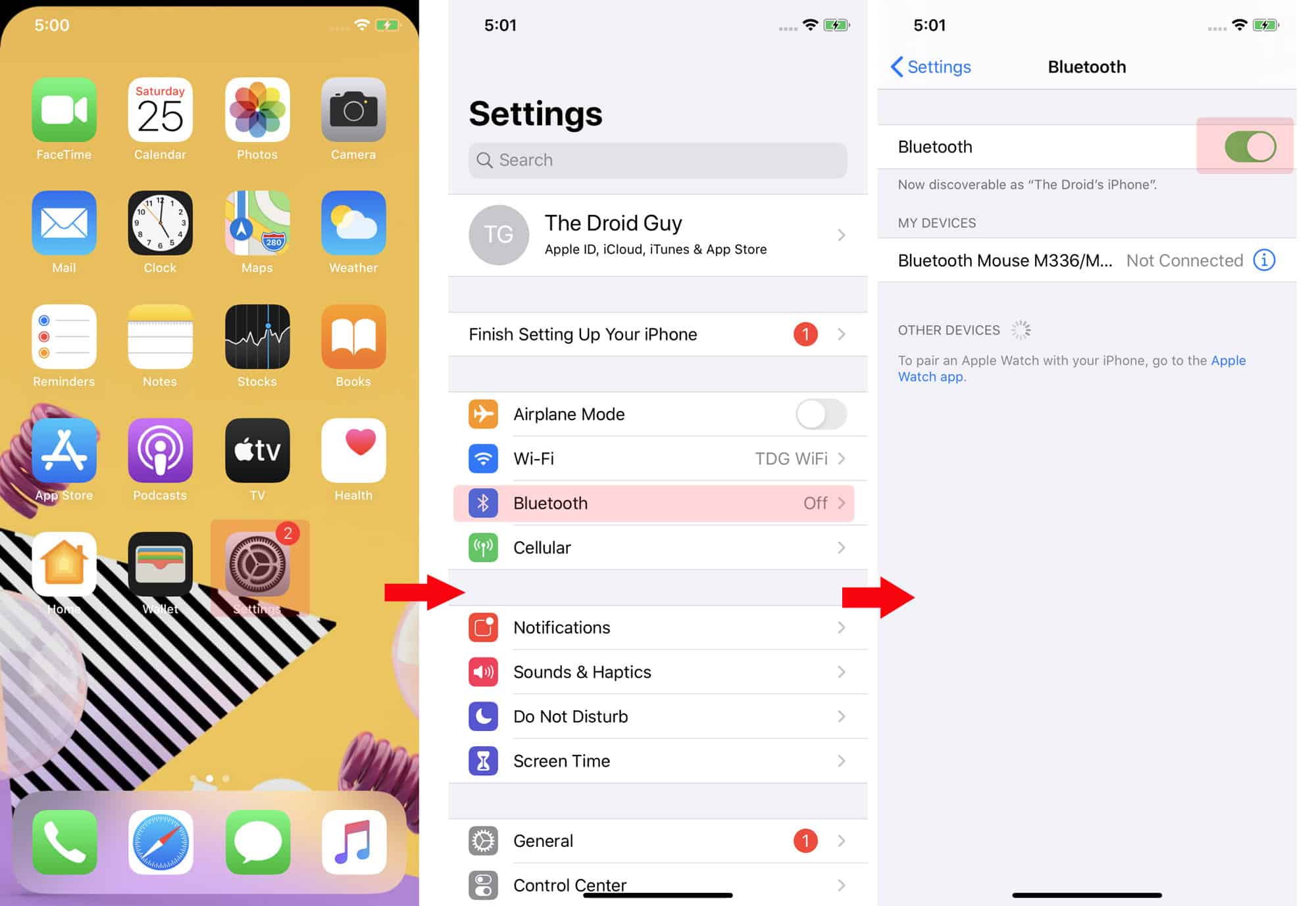 How to enable Bluetooth on iPhone 11 [Bluetooth pairing Tutorial]