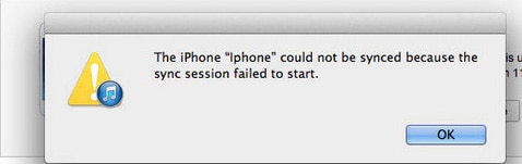 cannot sync iPhone 11 with itunes - syncing error