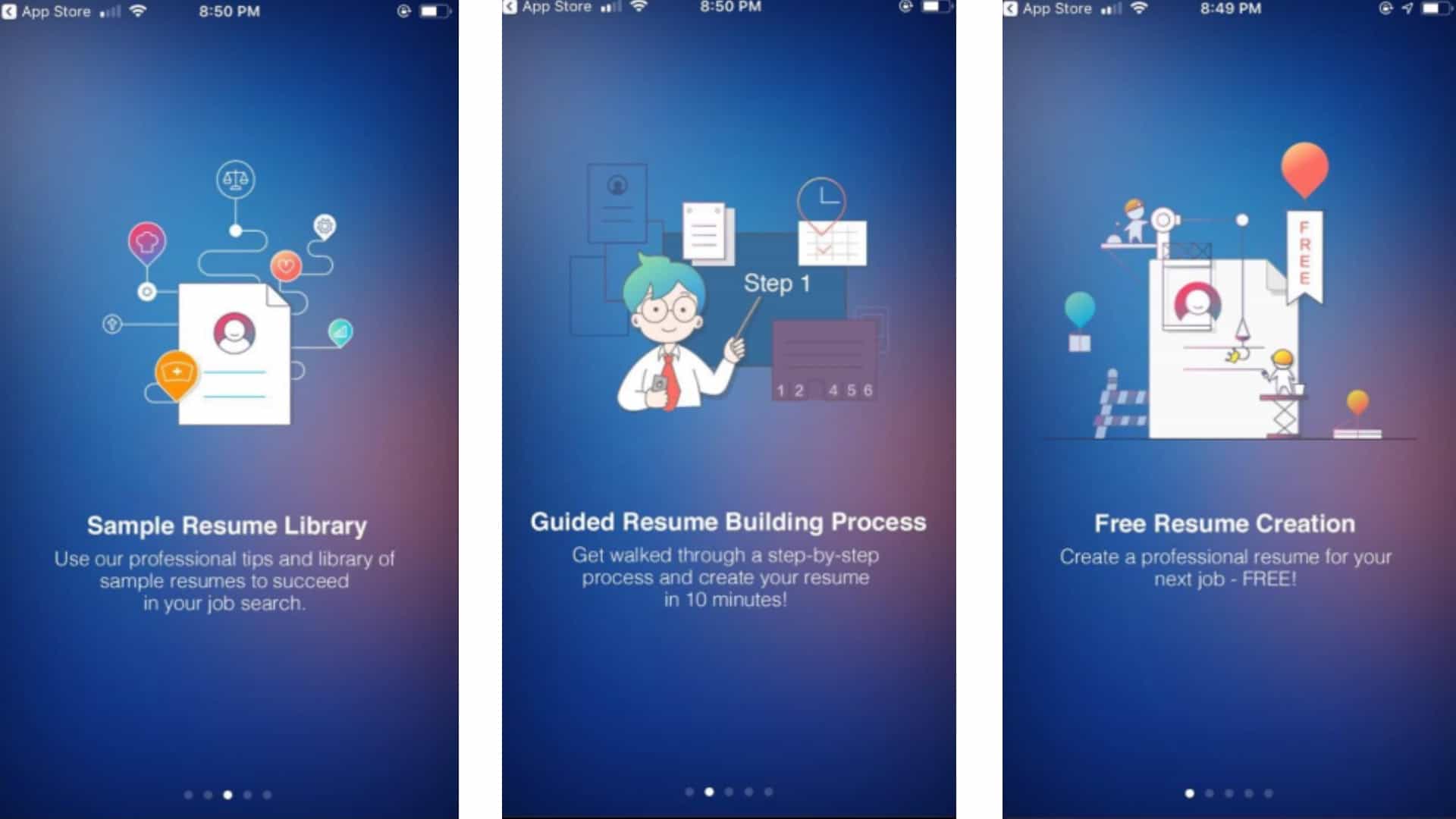 best resume apps for iphone