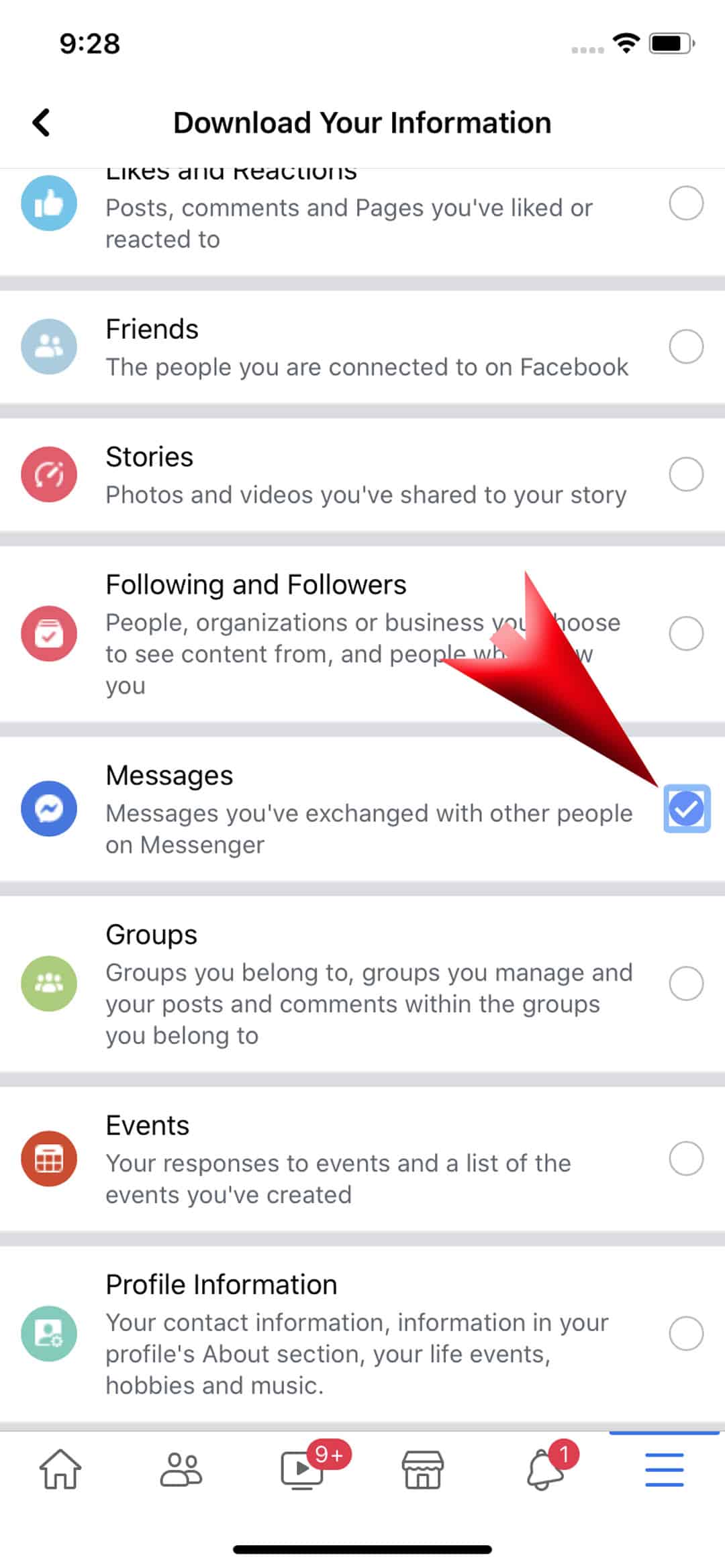 How to see deleted chats on messenger