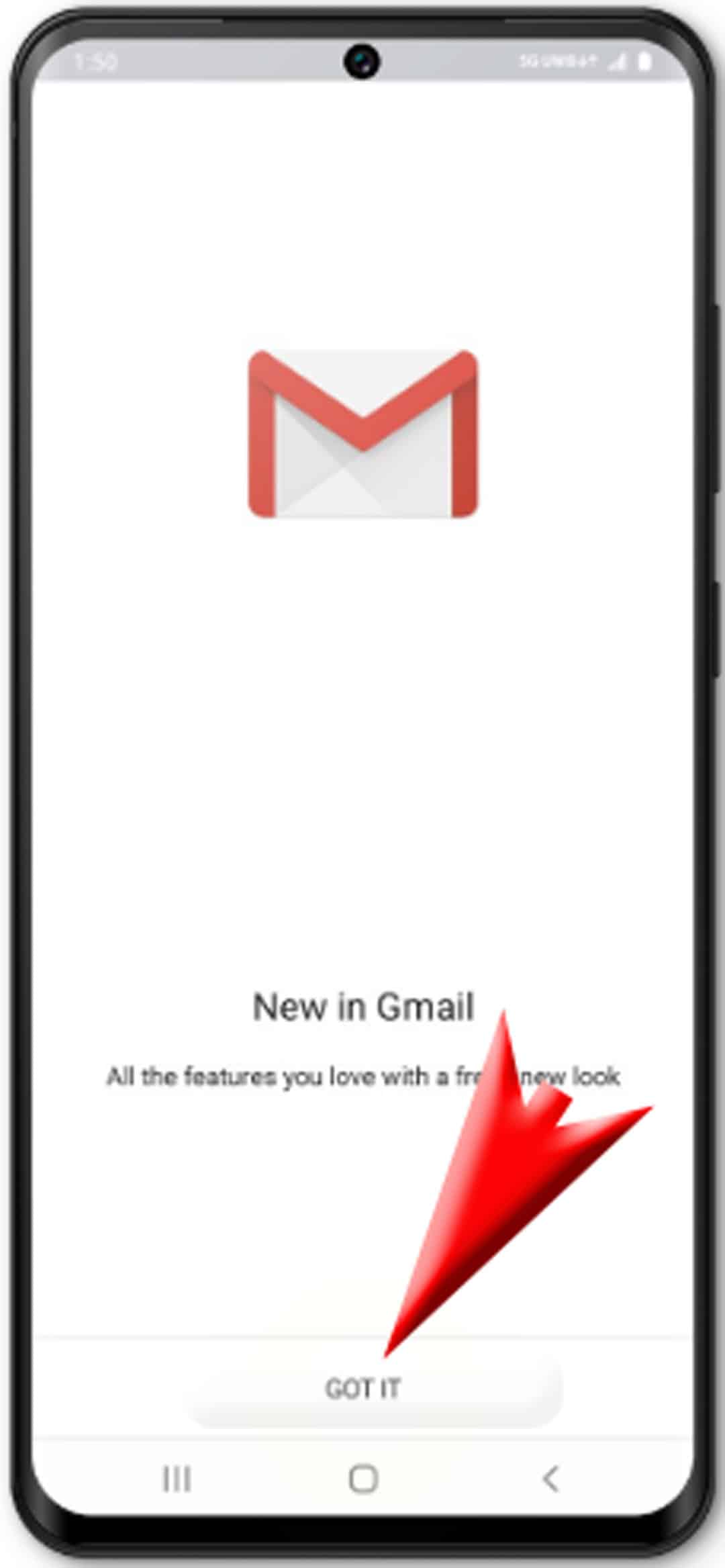 set up personal email galaxy s20 - new in gmail