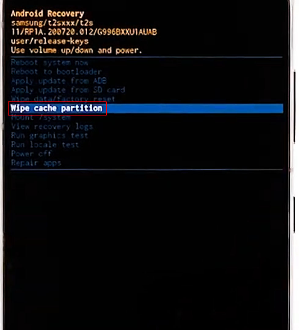 Samsung Galaxy S Wipe Cache Partition What It Does And How Its Done