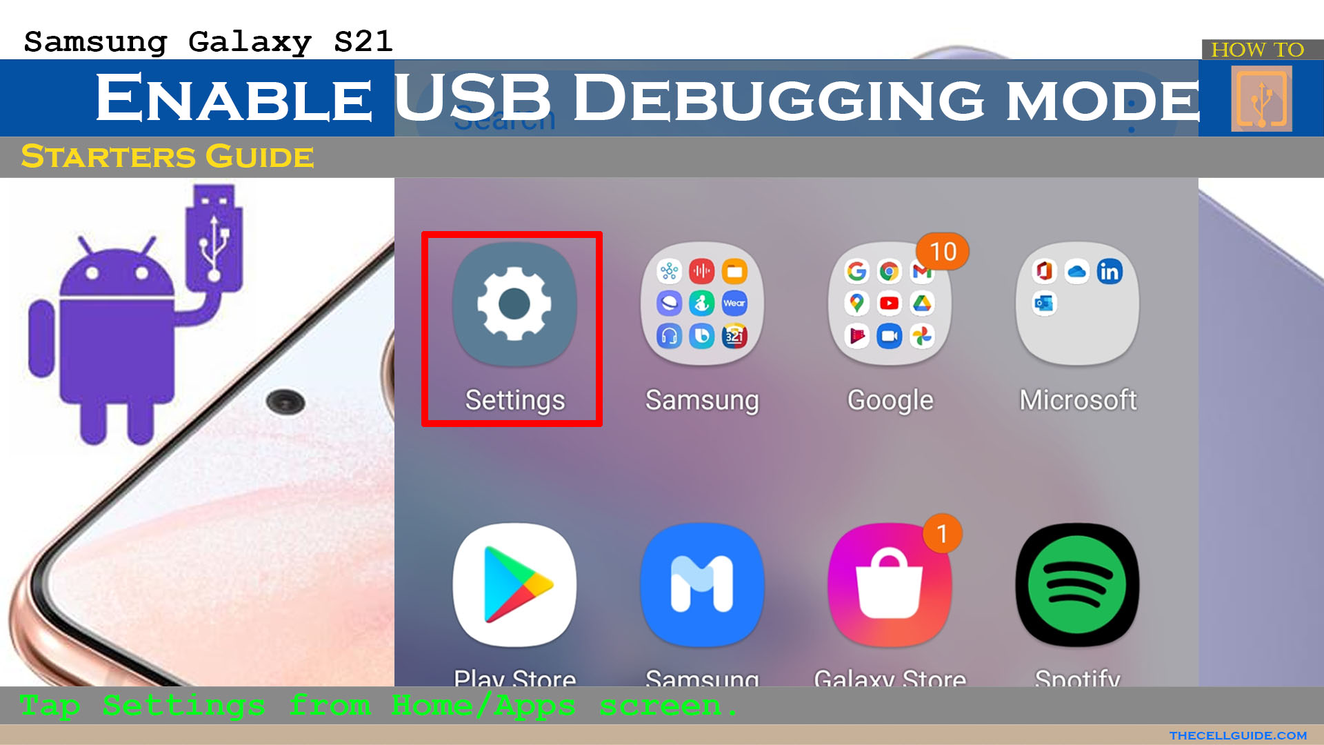 How To Enable Usb Debugging On Samsung Galaxy S One Ui Android