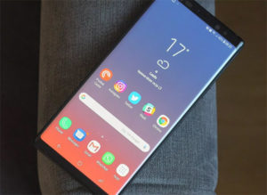 samsung galaxy note 9 moisture detected
