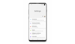 settings has stopped galaxy s10