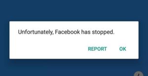 facebook has stopped galaxy s9