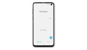 galaxy s10e messages has stopped