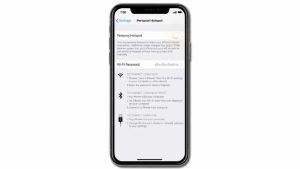 How to Fix iPhone XS Mobile Hotspot Not Working