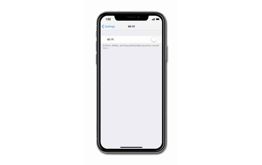 iphone xr wifi button greyed out - TheCellGuide