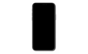 If you encounter the iPhone XR black screen issue, your device won't respond even if you connect it to the charger.