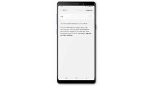 Samsung Galaxy Note 9 WiFi switch is disabled. Here’s how to fix it.
