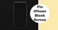 iPhone XS Black Screen