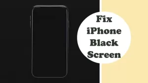 How To Fix An iPhone XS Black Screen