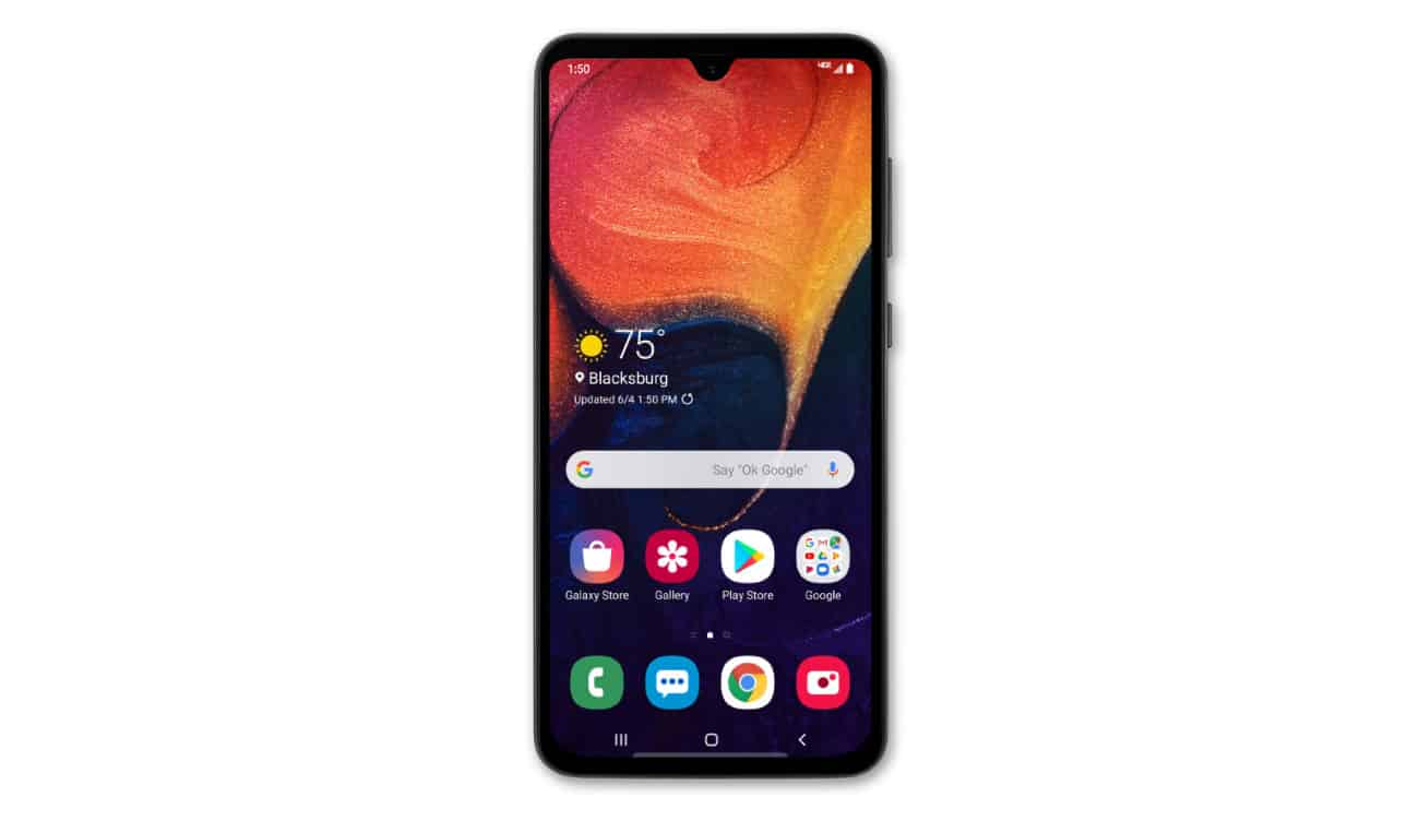 galaxy a50 display