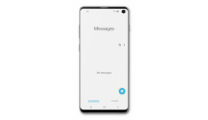 galaxy s10 messages keeps stopping