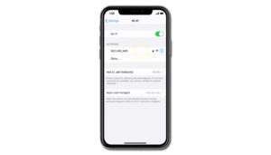 wifi connection dropping on iphone xr