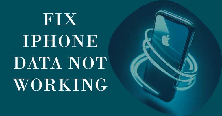 Fix iPhone 13 Data Not Working