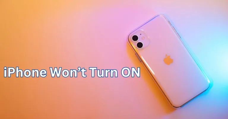 iPhone 11 Won't Turn On
