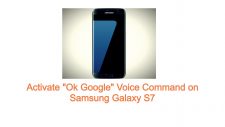 Voice Command on Samsung Galaxy S7
