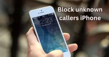 Block unknown callers iPhone