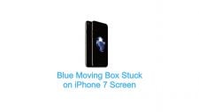 blue box moving stuck