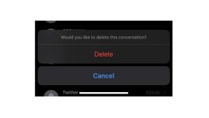 Can’t Delete Text Messages from iPhone