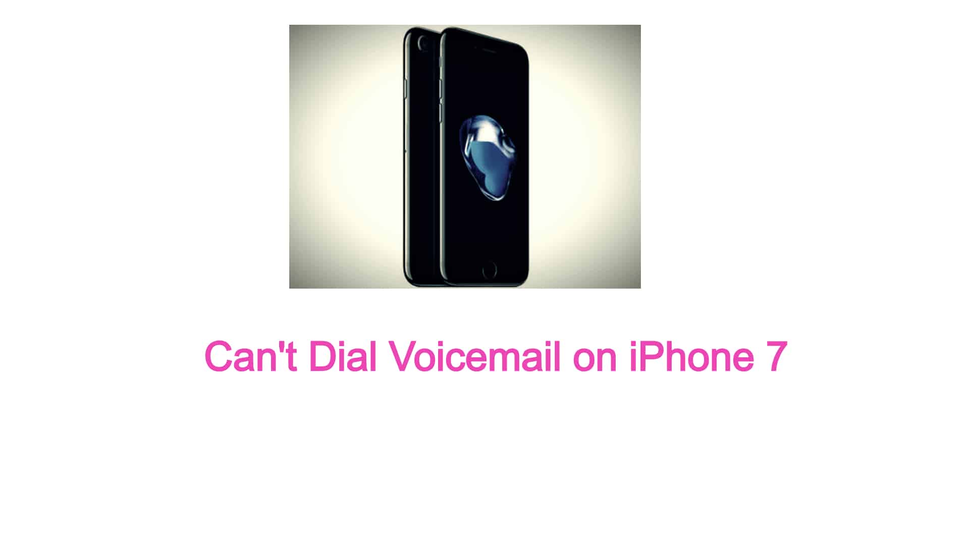 dial straight to voicemail