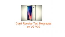 Can't Receive Text Messages on LG V30