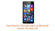 Can't Receive Text Messages on Microsoft Lumia: The Easy Fix