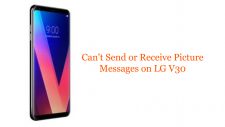 Can't Send or Receive Picture Messages on LG V30