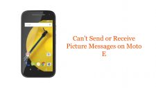 Can't Send or Receive Picture Messages on Moto E
