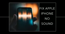 iPhone XR No Sound