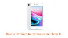 Fix Voice-to-text Issues on iPhone 8