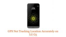 GPS Not Tracking Location Accurately on LG G5