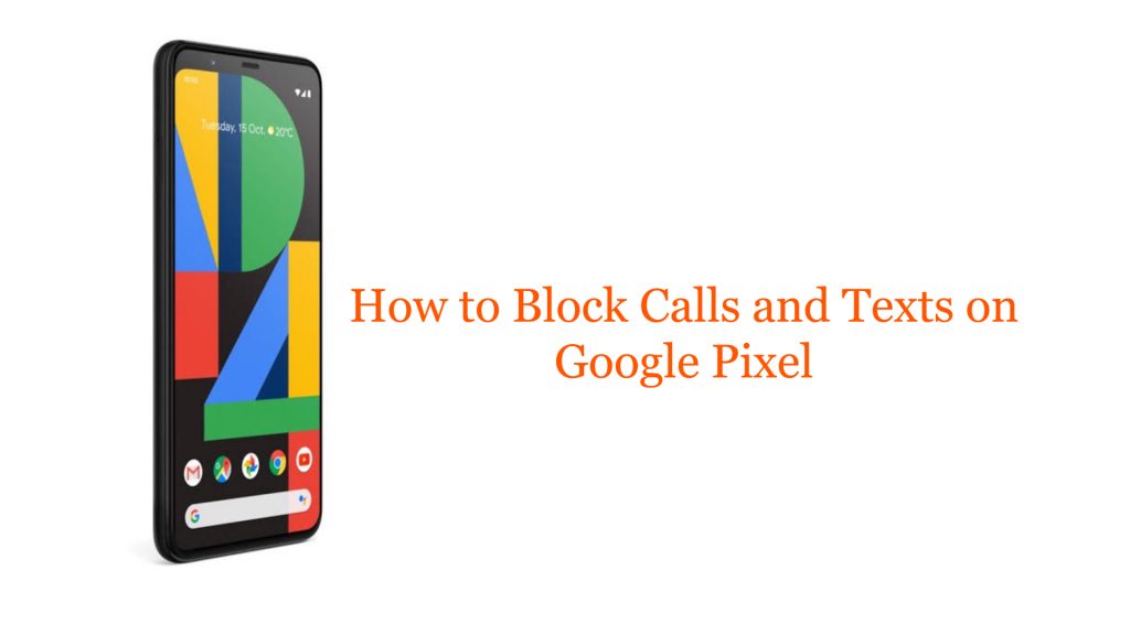 how to block a contact google pixel 8
