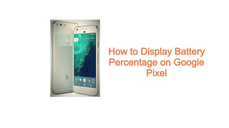display battery percentage