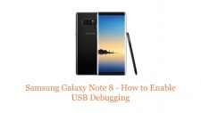 How to Enable USB Debugging on Samsung Galaxy Note 8