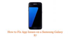 How to Fix App Issues on a Samsung Galaxy S7