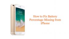 How to Fix Battery Percentage Missing from iPhone