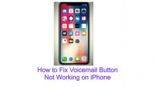 Voicemail Button Not Working on iPhone