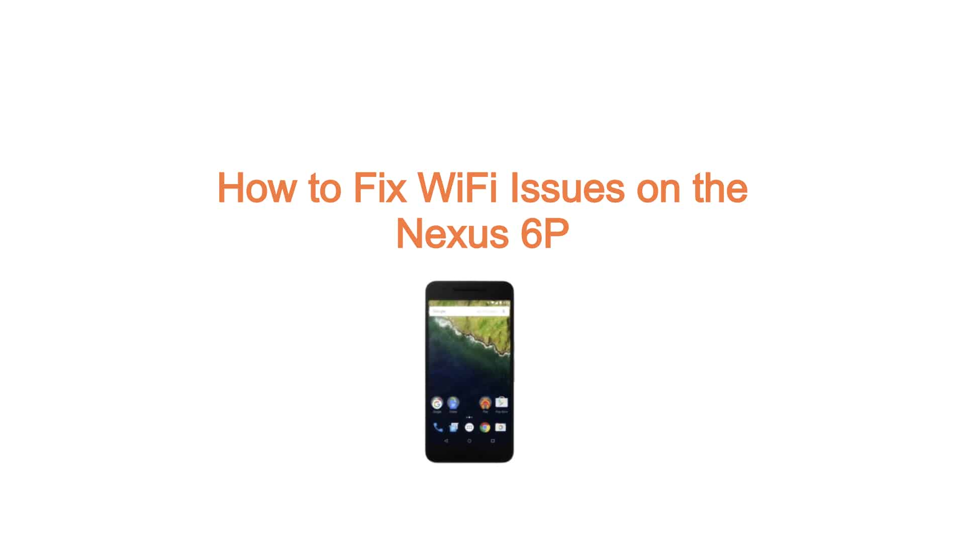 nexus 6p software update stopping