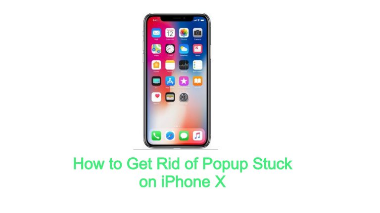 Get Rid of Popup Stuck on iPhone X