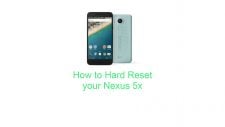 Hard Reset your Nexus 5x