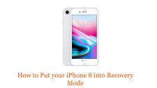 How to Put your iPhone 8 into Recovery Mode