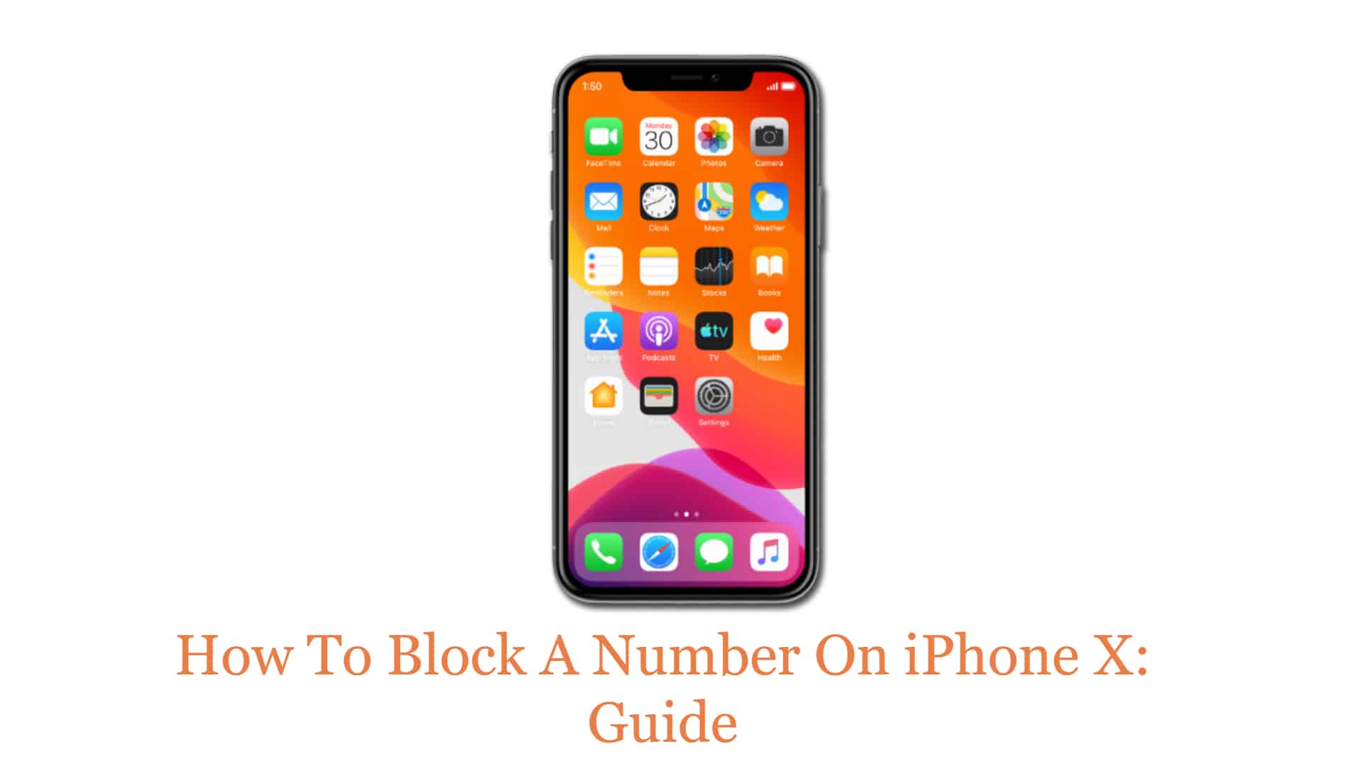 how to block number on iphone