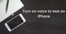 How to turn on voice to text on iPhone