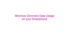 Minimize Chrome's Data Usage