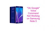 "Ok Google" Voice Command Not Working on Samsung Note 5