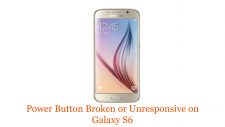 Power Button Broken or Unresponsive on Galaxy S6